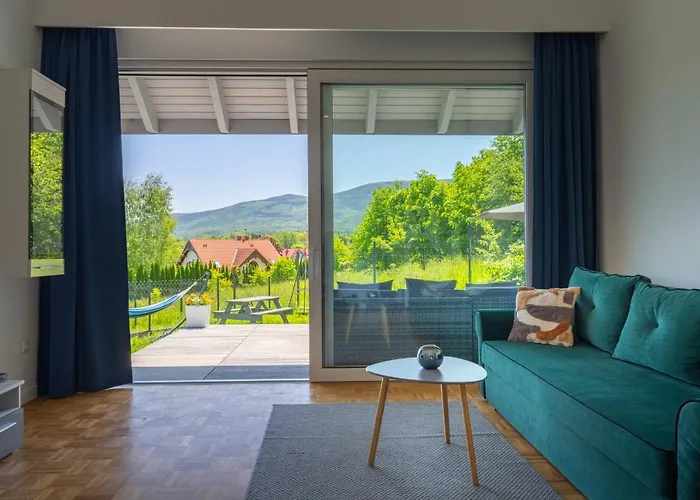 بيت للعطل Ale Fajnie - Taras Z Widokiem Na Gory