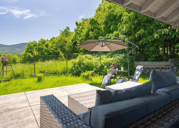 Дом отдыха Ale Fajnie - Taras Z Widokiem Na Gory Карпач